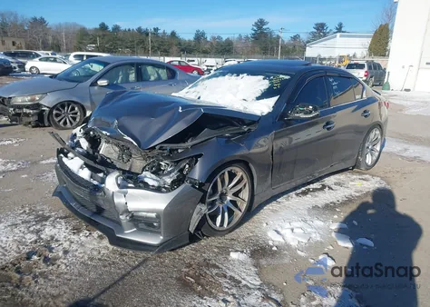 2014 Infiniti Q50 Sport from USA, damaged, VIN JN1BV7AR4EM687633